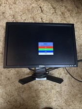 DELL E198WFPV 19 inch LCD Monitor 1440 x 900 VGA DVI TESTED WORKS Black