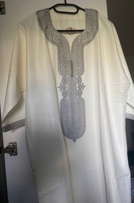 NEU Marokkanische Djellaba Jallabiya Qamees Thobe Kaftan Jelaba Kandura Khandora