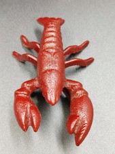 Cajun Decor Cast Iron Lobster Crawfish Crawdad 4" Figure Figurine Paperweight