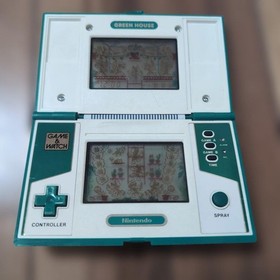 Game & Watch set of 4: Donky Kong, Green House, Mickey & Donald, and Oil Panic.