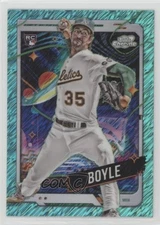 2024 Topps Cosmic Chrome Aqua Equinox Refractor /199 Joe Boyle #191 Rookie RC