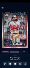 Topps Bunt 24 - Chrome '24 Trey Cabbage Prism Super Rare DIGITAL