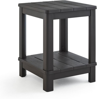 Keter Deluxe Adirondack Side Table - Brown 