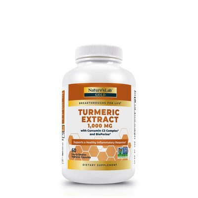 Turmeric Extract - 60 Vegetarian Capsules (30 Servings)