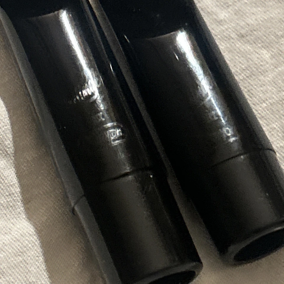 (2) BOQUILLA SAXO TENOR VINTAGE RUNYON one is n 4 en negro Foto 2 de 4
