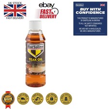 250ml Teak Oil - Restore & Protect Your Garden & Indoor Wood Furnishings 45.36 per litre