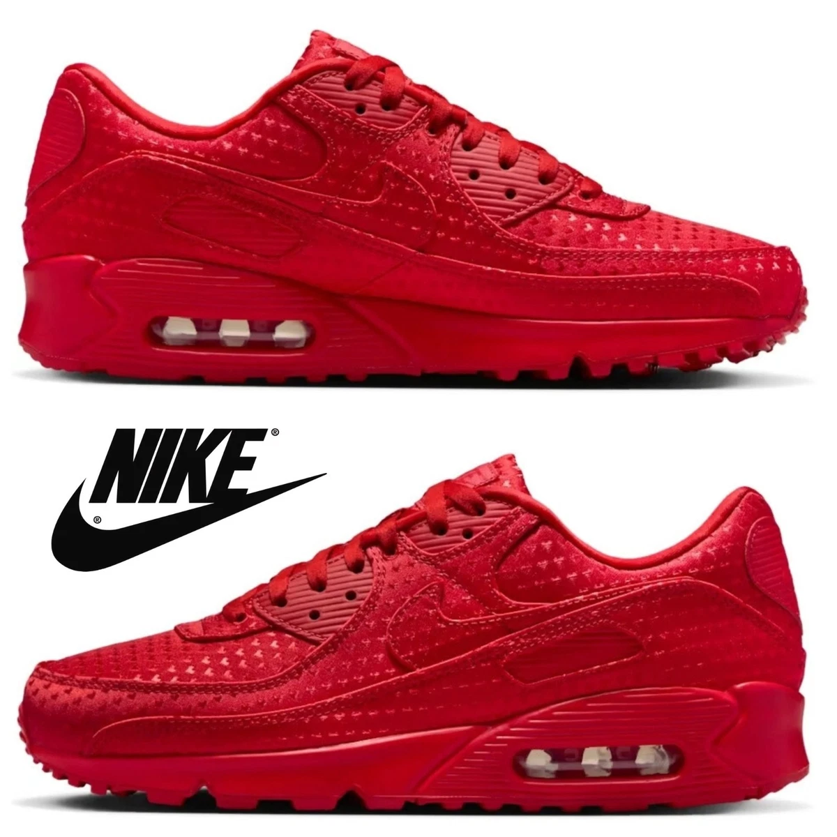 Preços baixos em Nike Air Max 90 Triple Red | eBay