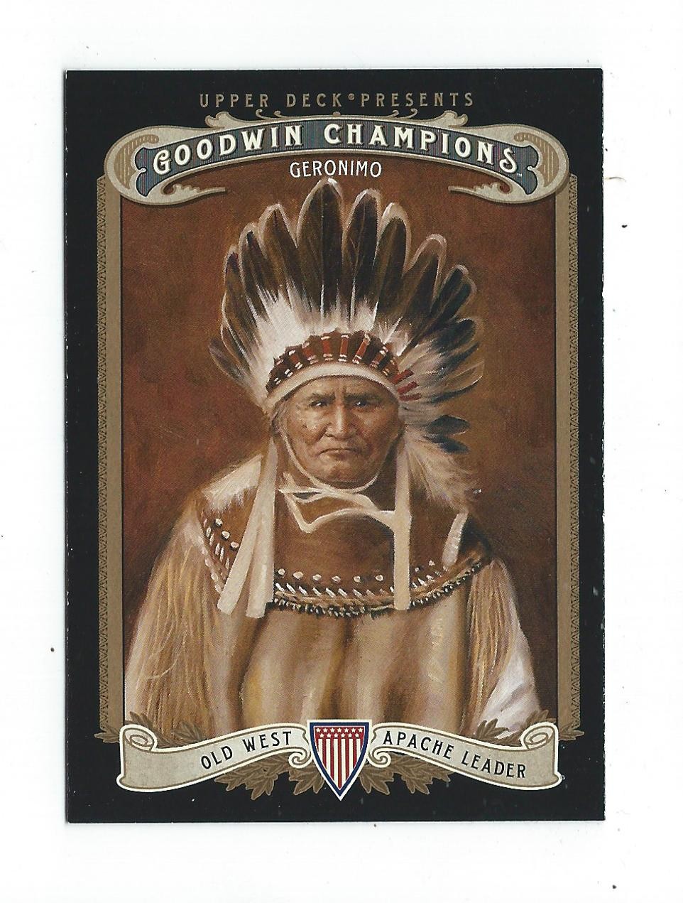 2012 Upper Deck Goodwin Champions #195 Geronimo SP
