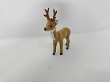 Small Detailed Buck Deer Faux Fur Christmas or Hunting Decor