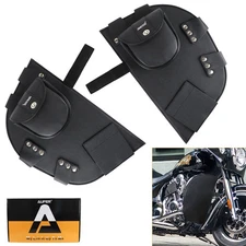 For Indian Chieftain 2014+ Soft Lowers Chaps Leg Warmer Bags Crash Bar Bag Rider