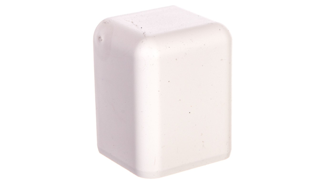 LHD End Cap 30x25mm White 8931 8931_HB