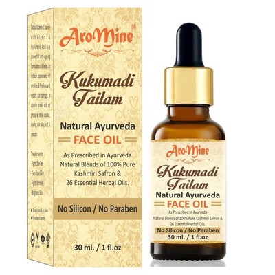 @ AroMine Ayurvedic Kumkumadi Face Oil For Skin Brightening 30 ml r085
