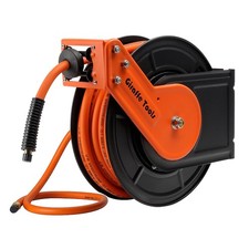 Giraffe Tools Einziehbare Luftschlauchtrommel 15 m + 1 m, wandmontierte