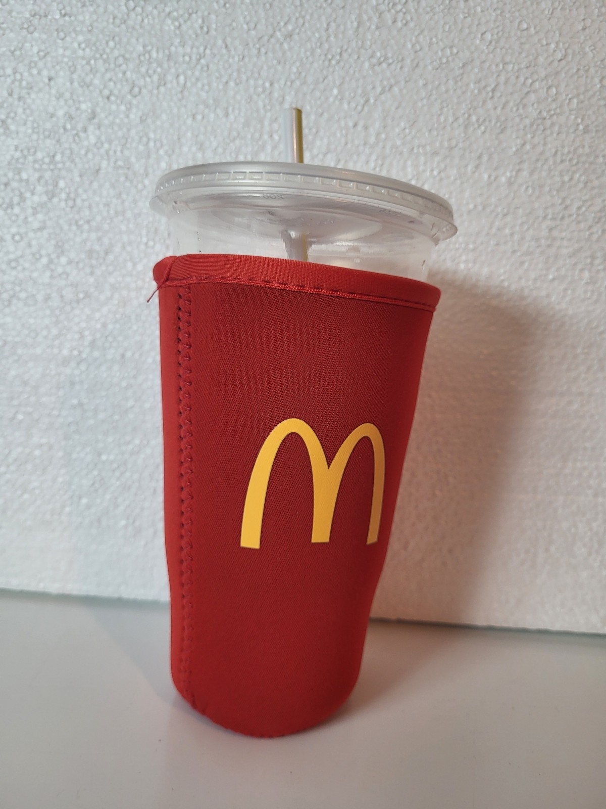 McDonald's Lg Cold Cup Koozie Sleeve Java Sok RMHC  *FREE SHIPPING*