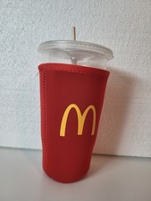 McDonald's Lg Cold Cup Koozie Sleeve Java Sok RMHC  *FREE SHIPPING*