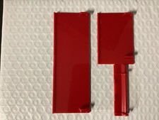 Original Replacement Door Slot Cover Lid Set for Nintendo Wii Console System Red