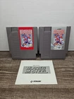 NES Blades Of Steel Red Label And Grey Label. Lot of 2