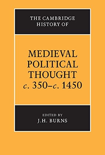 The Cambridge History of Medieval Political Tho. Burns Hardcover<|
