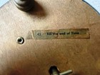Antique Wind-Up Music Powder Box “Till the End of Time” No. 42 Metal Floral Top — photo 6