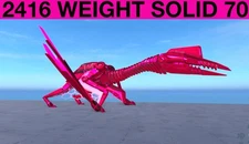 2416 Weight Tek Quetzal Solid 70 Ark Survival Ascended ASA PVE Xbox/PC/PS