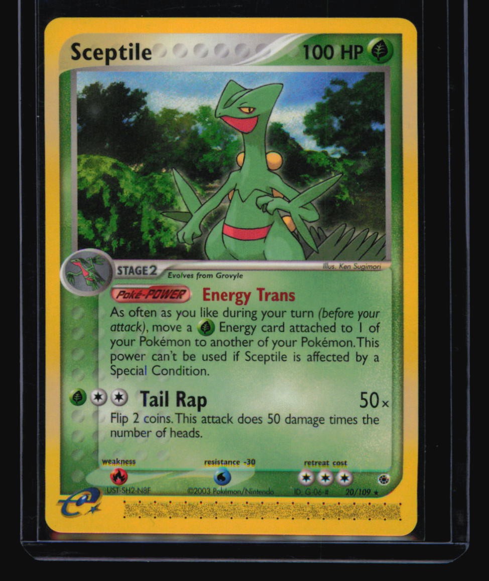 Sceptile Rare Ruby and Sapphire 20/109 NM