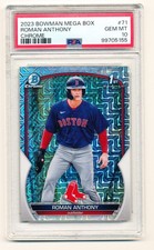 2023 Bowman Mega Box #71 - Roman Anthony - Chrome - GEM MINT PSA 10