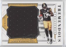 2018 Panini National Treasures Tremendous Rookies 74/99 James Washington 03xg
