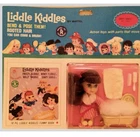 NO DOLL - 1967 Mattel Liddle Kiddles #3518 Soapy Siddle doll Red White Robe Only