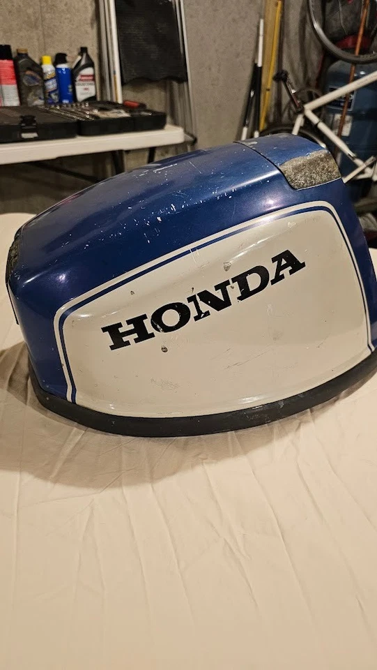 Cubierta fueraborda Honda serie B75-200000 años 70 (B75 k3 SD EV4000) Foto 3 de 4