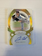 Jamie Arnold 2025 Panini Flawless Draft Class Signatures Auto Gold /10