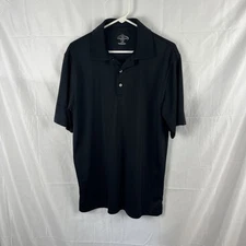 CHAMPIONS TOUR POLO LARGE SHIRT BLACK POLYSTER