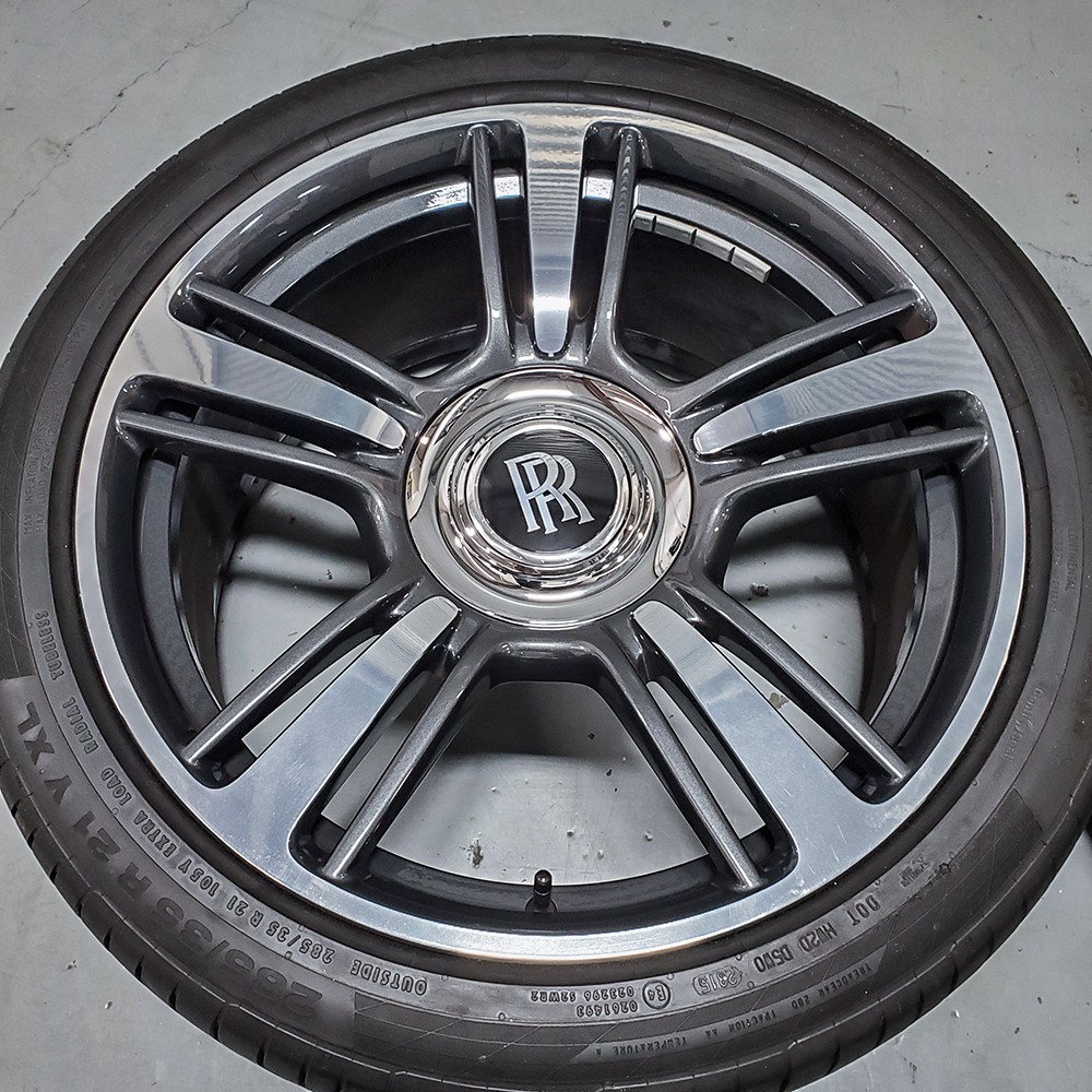 21" OEM Rolls Royce 602 Wheels Rims Continental Tires fits Ghost Dawn