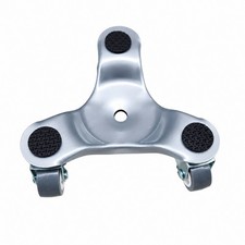Three-Arm Moving Dolly with Swivel Casters Textured for Home Rearranging
