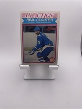 1982-83 O-Pee-Chee Hockey #280 Real Cloutier - Nordiques In Action