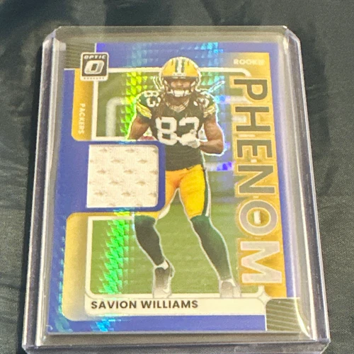 2025 Donruss Optic Savion Williams Base (RAW)