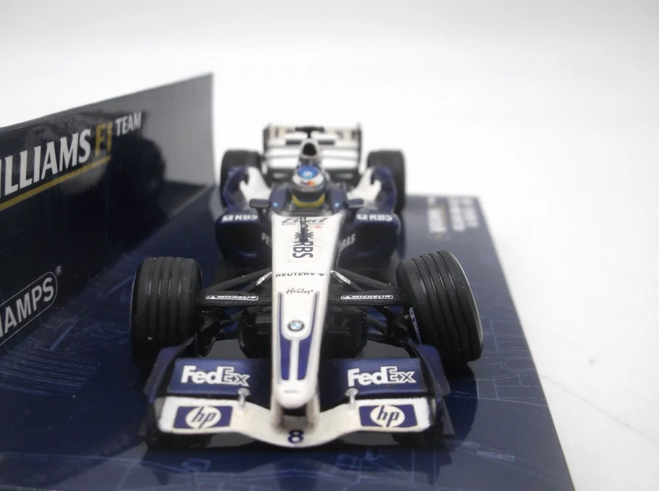 1/43 Saison 2005-2006 Williams-BMW FW27 Nick Heidfeld MINICHAMPS - Photo 3/4