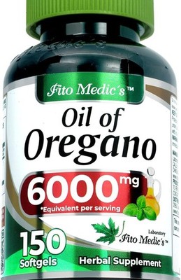 Cápsulas de aceite de orégano de FITO MEDIC | 150 Cápsulas