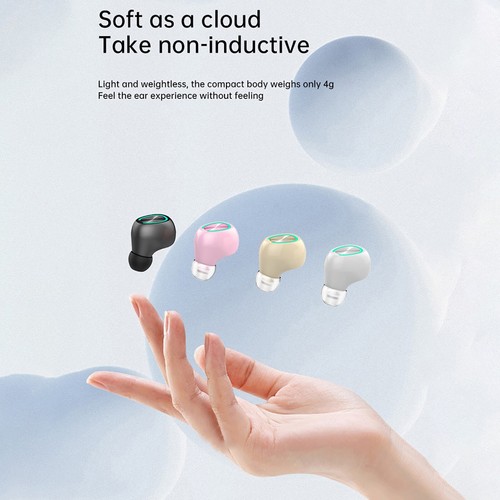 Mini Wireless Bluetooth Earphone In Ear Sport With Mic Handsfree Single Headset - Picture 17 of 33