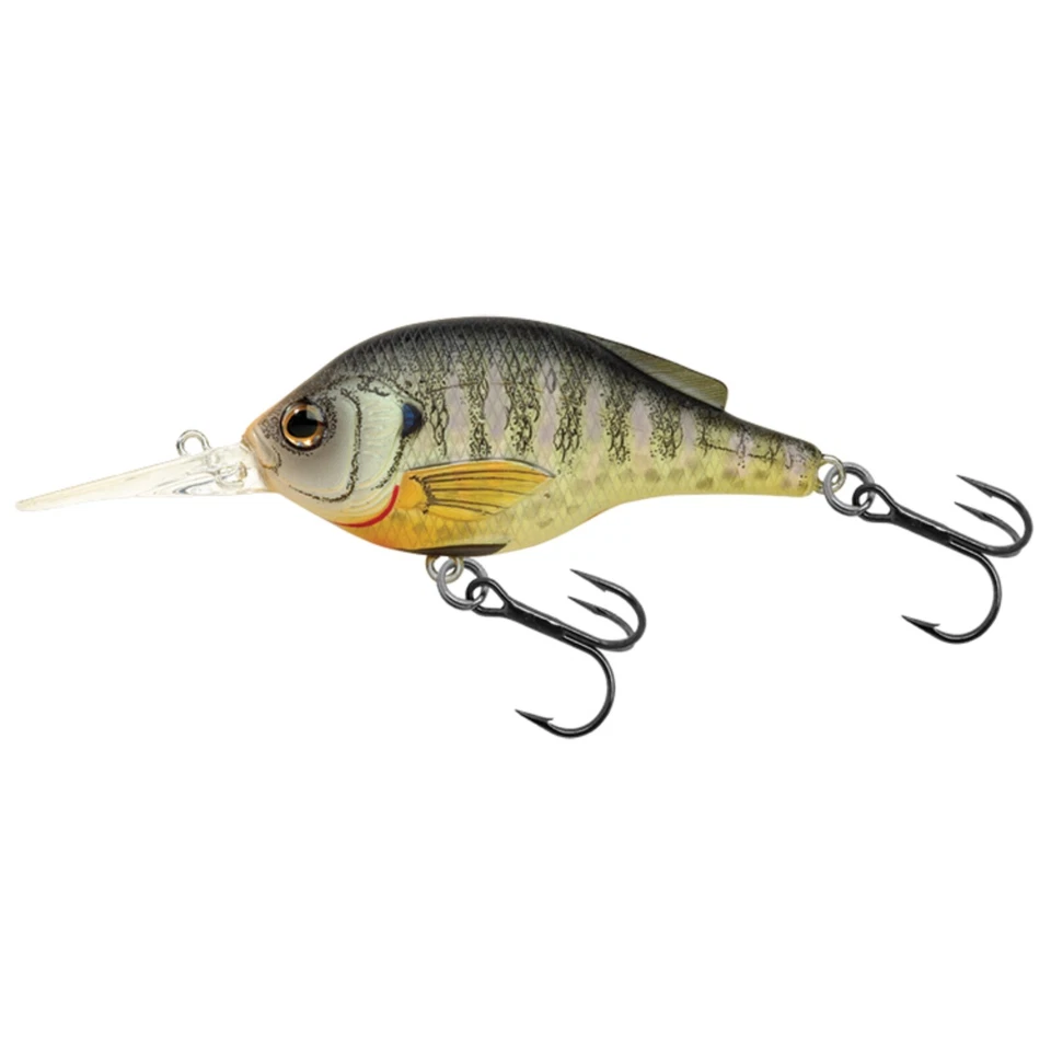 Live Target Bluegill Crankbait (BG70M) 1/2 oz INMERSIÓN MEDIA - Elige Brillo o Mate Foto 2 de 3