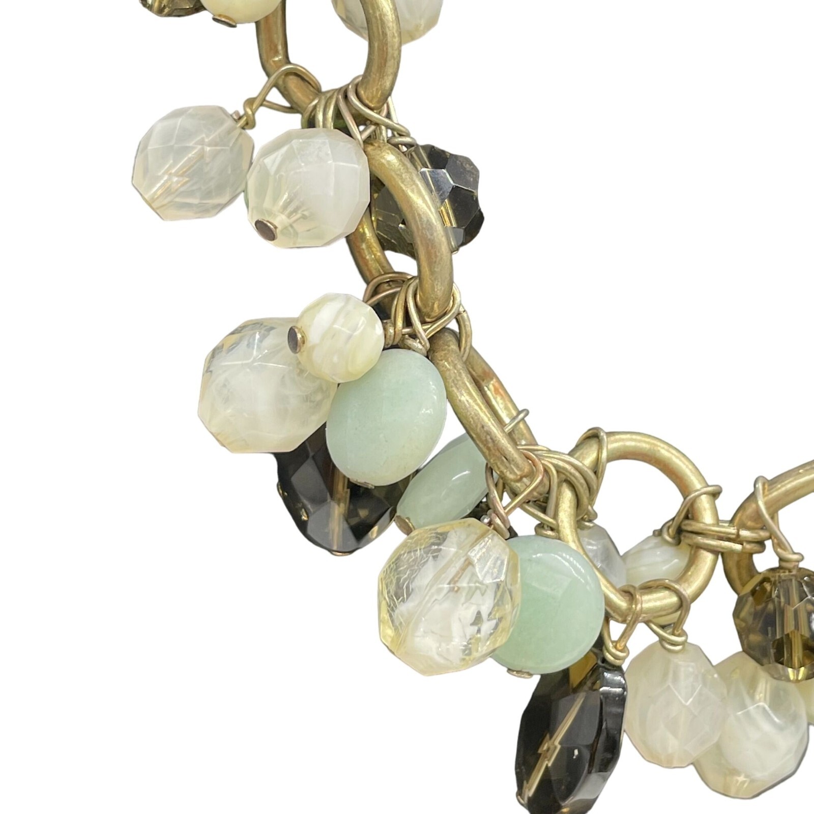 Talbots Multicolor Glass Beaded Statement Choker … - image 6