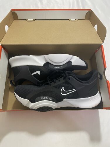 New Mens Size 8.5 Black Nike Superrep Go 2 Training Shoes CZ0604 010