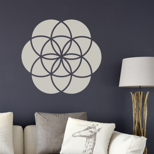 Seed of Life Stencil - Durable & Reusable Mylar Stencils - Foto 3 di 5