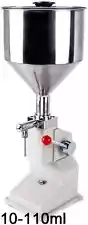 Manual Filling Machine Cream Shampoo Cosmetic Paste Liquid Filler 5-50/10-110ml