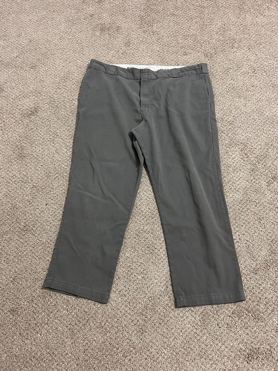 Dickies 874 Men's Flex Original Fit Work Pant Grey Sz 44x30 Chino