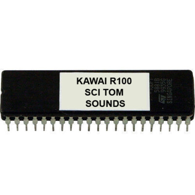 Kawai R100 R50 sound eprom Roland Linn Akai Cheetah Emu SCI Yamaha R-100 R-50