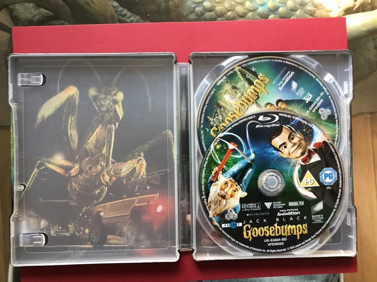 Goosebumps 3d BLURAY (uk Import) DVD Region 2 for sale