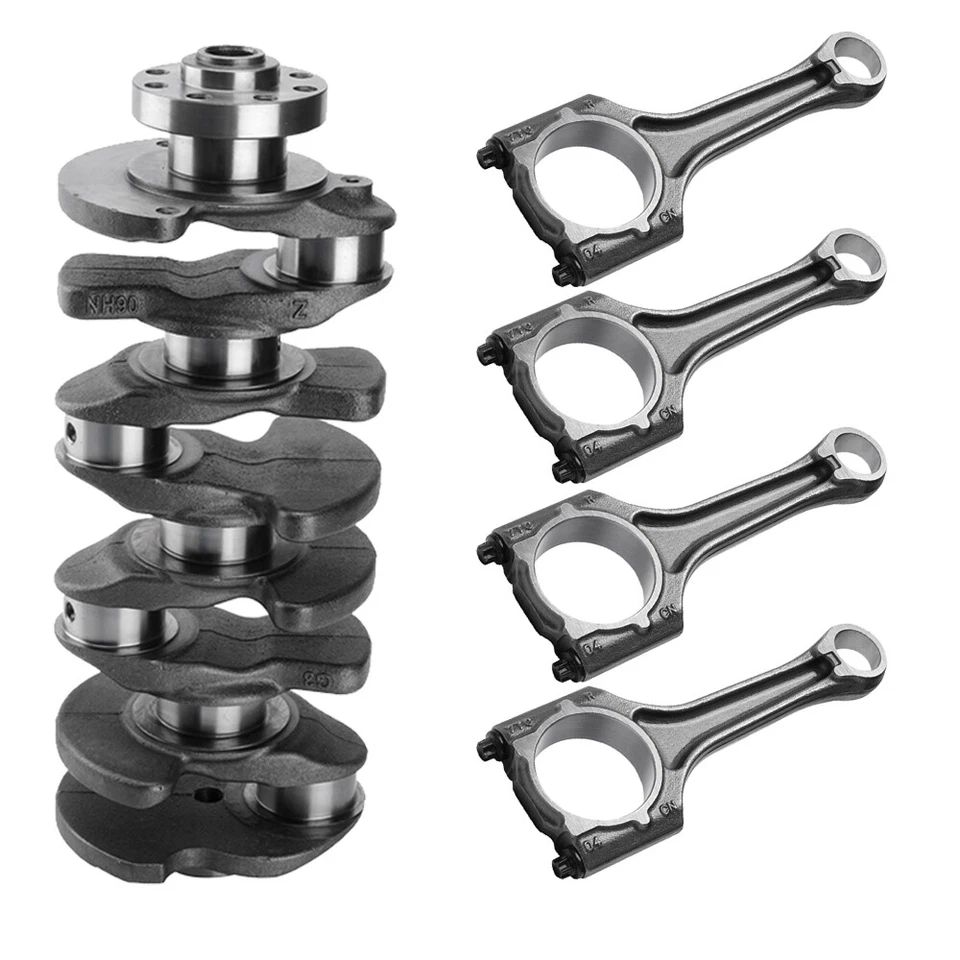 Cigüeñal y varilla de cono y cojinete 06L105101D para Audi A4 A6 Q5 Q7 VW Golf GTI 2.0T Foto 2 de 4