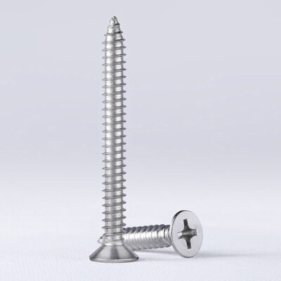 Kreuzschlitz Senkkopfschrauben Selbstschneidende Holzschraube Edelstahl M4 M4.2