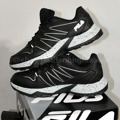 size 9.5-13 Black Fila Men display picture 1