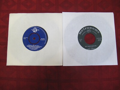 7'' SP 45rpm 2 x LONNIE DONEGAN Sammlung Konvolut